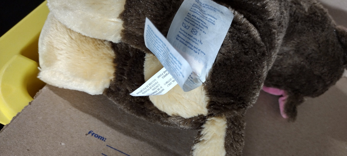 Build a Bear Nickelodeon Paw Patrol Chase 13" Dog Plush Stuffed Animal 2015 BABW EUC