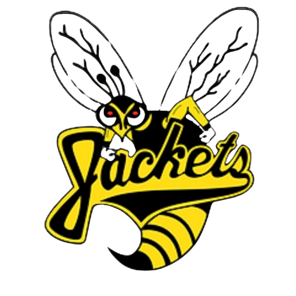 Denison Yellow Jackets City Curb Street Address and Logo Paintings