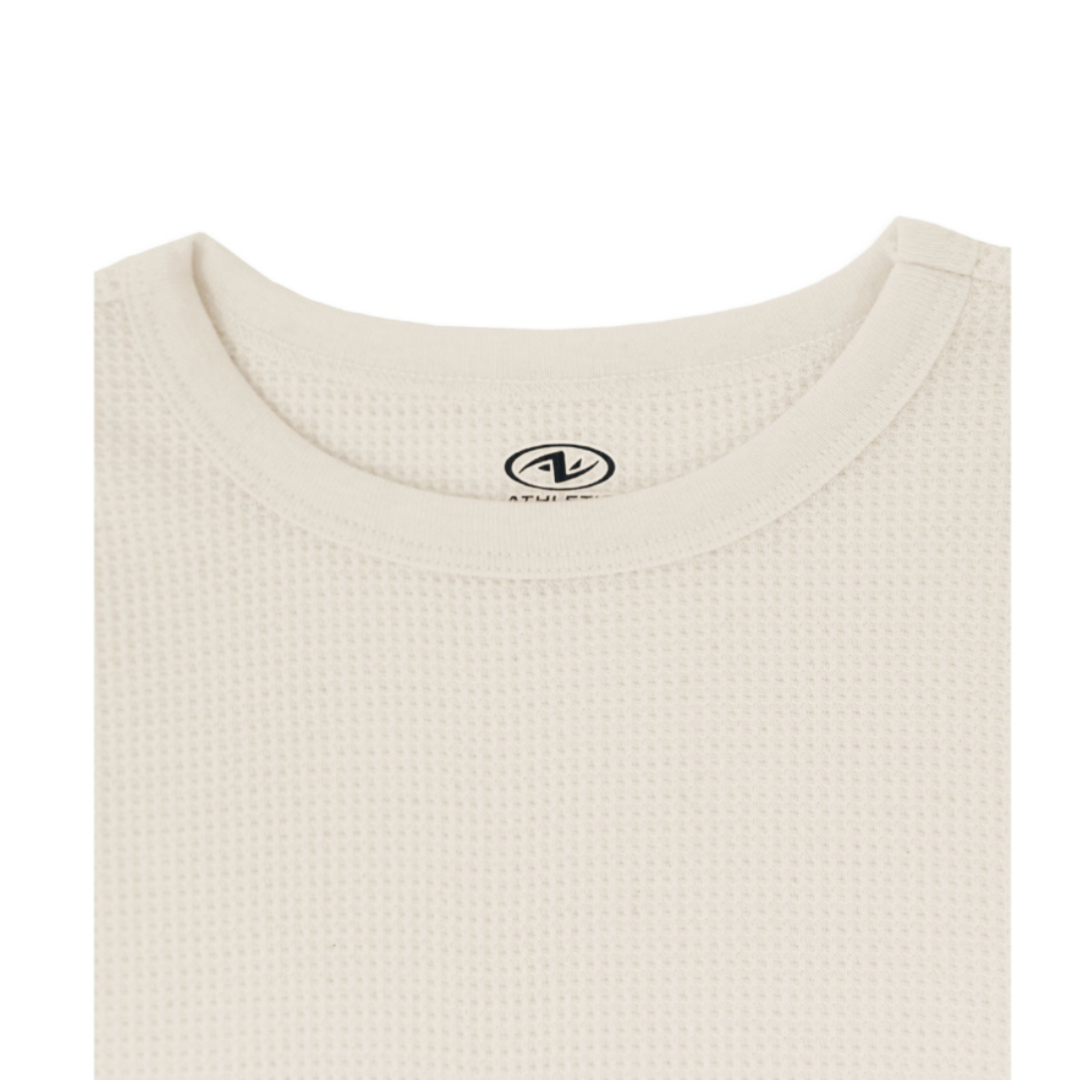 Athletic Works Boys Thermal Underwear Set Natural