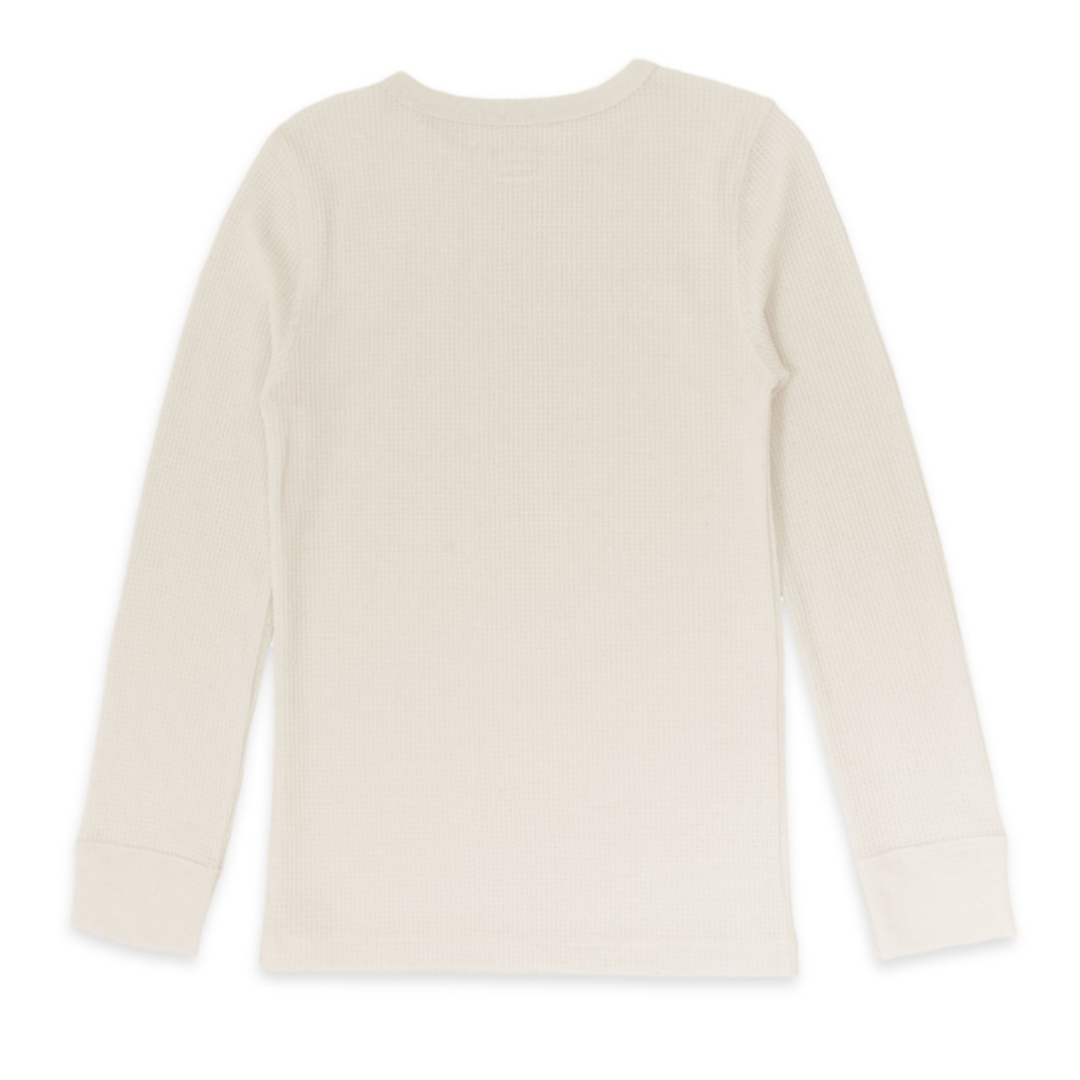 Athletic Works Boys Thermal Underwear Set Natural