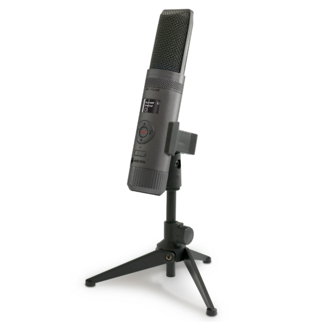 The Singing Machine All-In-One Microphone, Black, SMM2097