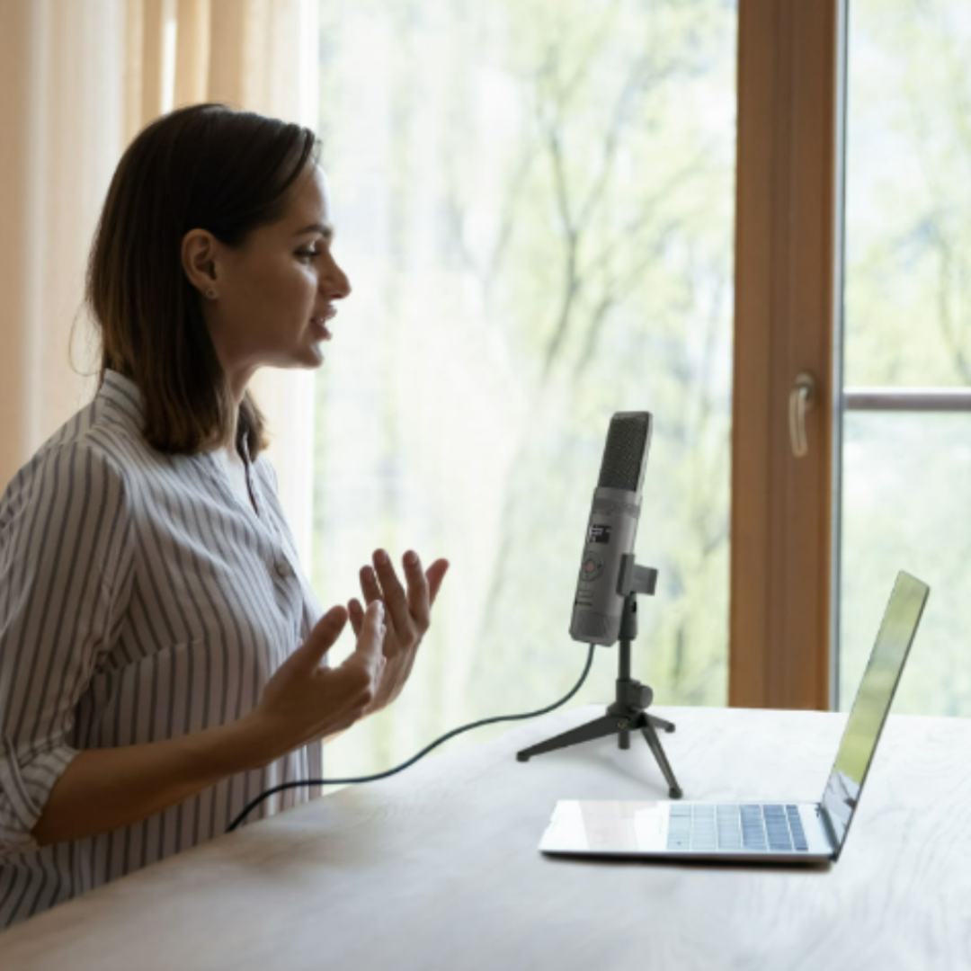 The Singing Machine All-In-One Microphone, Black, SMM2097