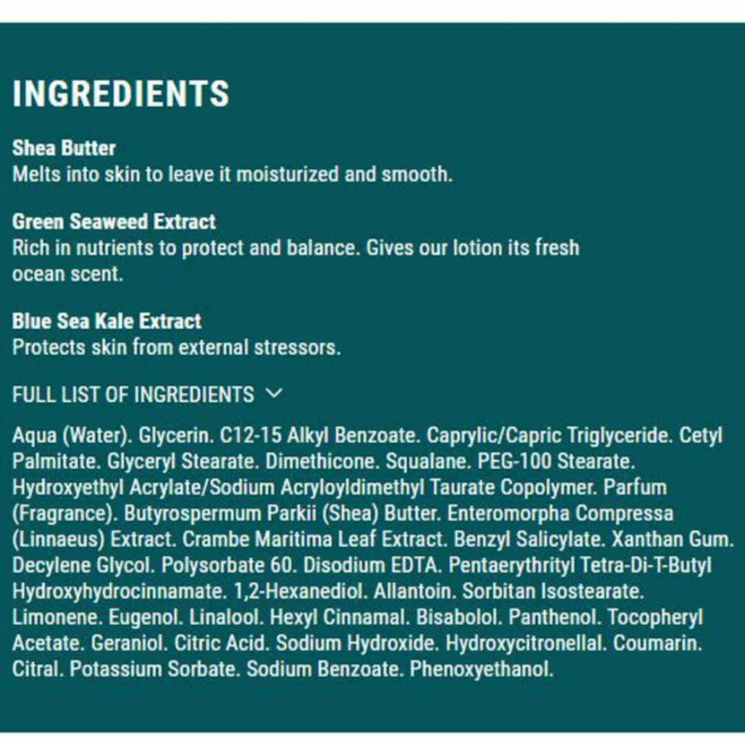 Crabtree & Evelyn London LaSource Hydrating Body Lotion 16.9 oz Pump