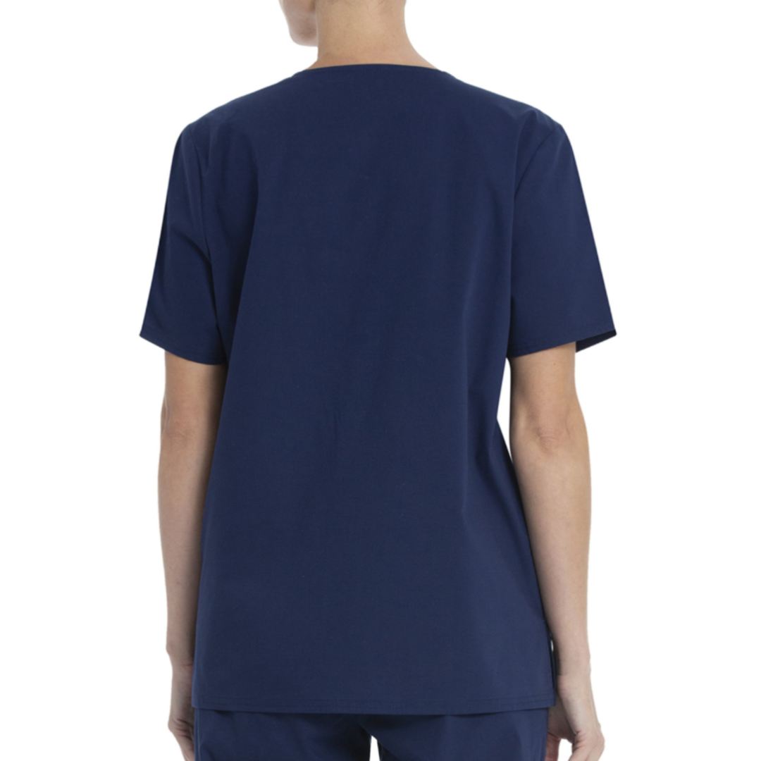 Scrubstar Unisex Solid V-Neck Scrub Top WM01T895 Indigo