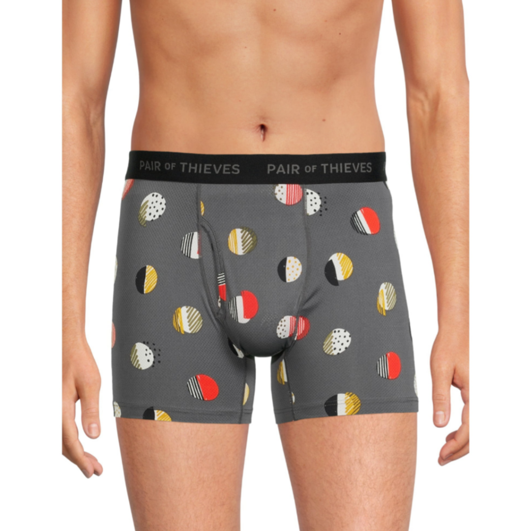 Pair of Thieves SUPERFIT 2-Pack Adult Mens Boxer Briefs Circle