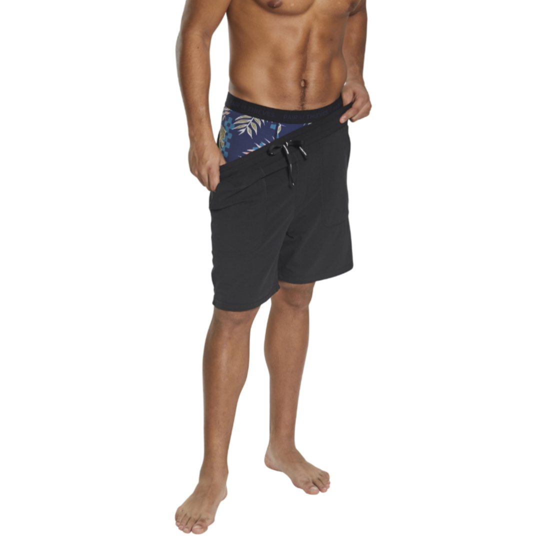Pair of Thieves SUPERFIT 2-Pack Adult Mens Boxer Briefs Blue