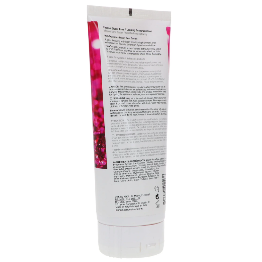 IGK - Color Depositing Hair Mask Pink 2000 6 oz.