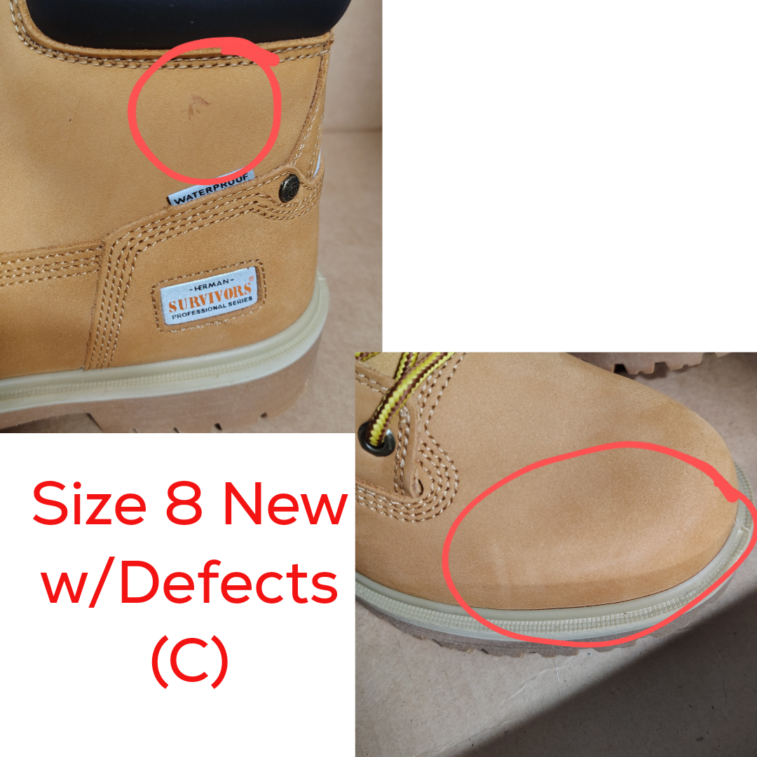 Herman Survivors Pro Series Men's Driller Waterproof 6" Steel Toe Work Boots