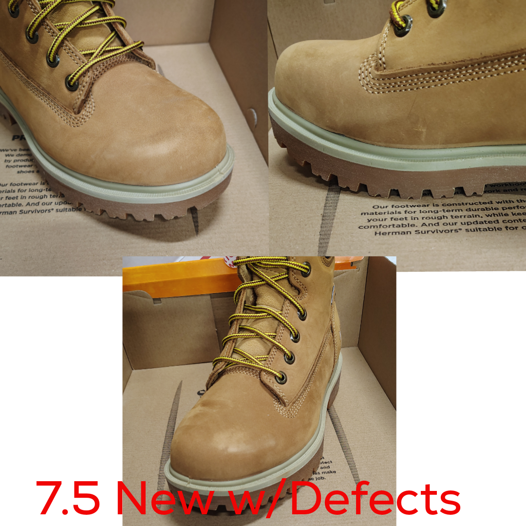 Herman Survivors Pro Series Men's Driller Waterproof 6" Steel Toe Work Boots