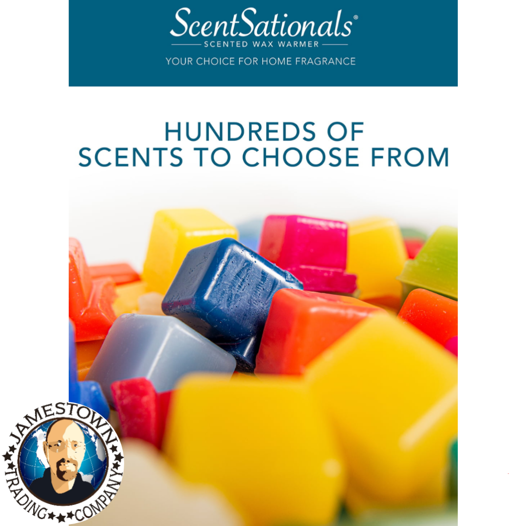 4 ScentSationals Scented Wax Melts 2.5 oz 6 Cubes Cranberry Orange Candle 2.5oz