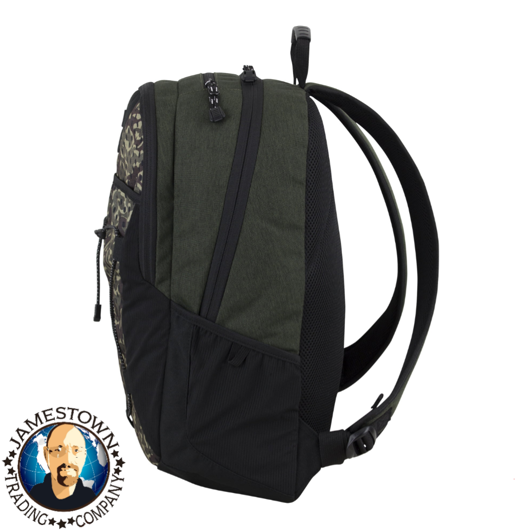 Eastsport Unisex Summit Bungee Backpack, Camo