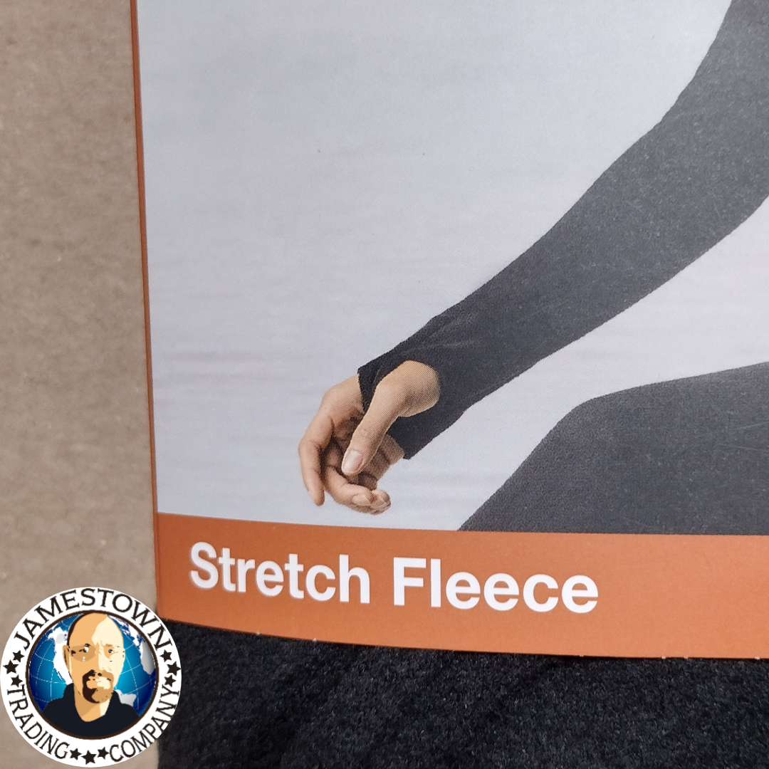 Climate right women's thermal fleece top black