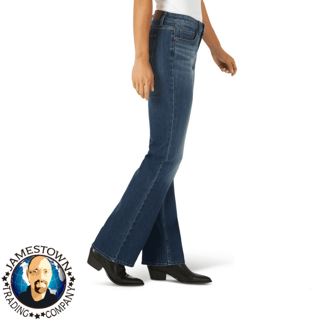 Verify size Lee Women's Mid-Rise Bootcut Jean