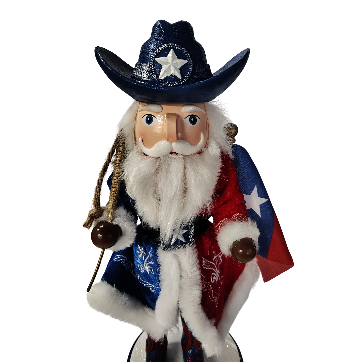 Lonestar Santa Nutcracker 15 inch