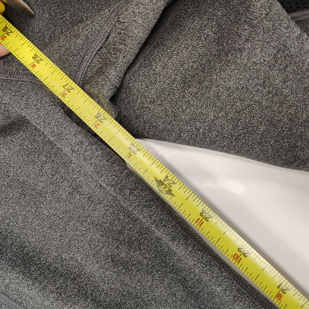 Adidas ? x Ivy Park Medium Leggings Gray Salmon Black Mesh On Side