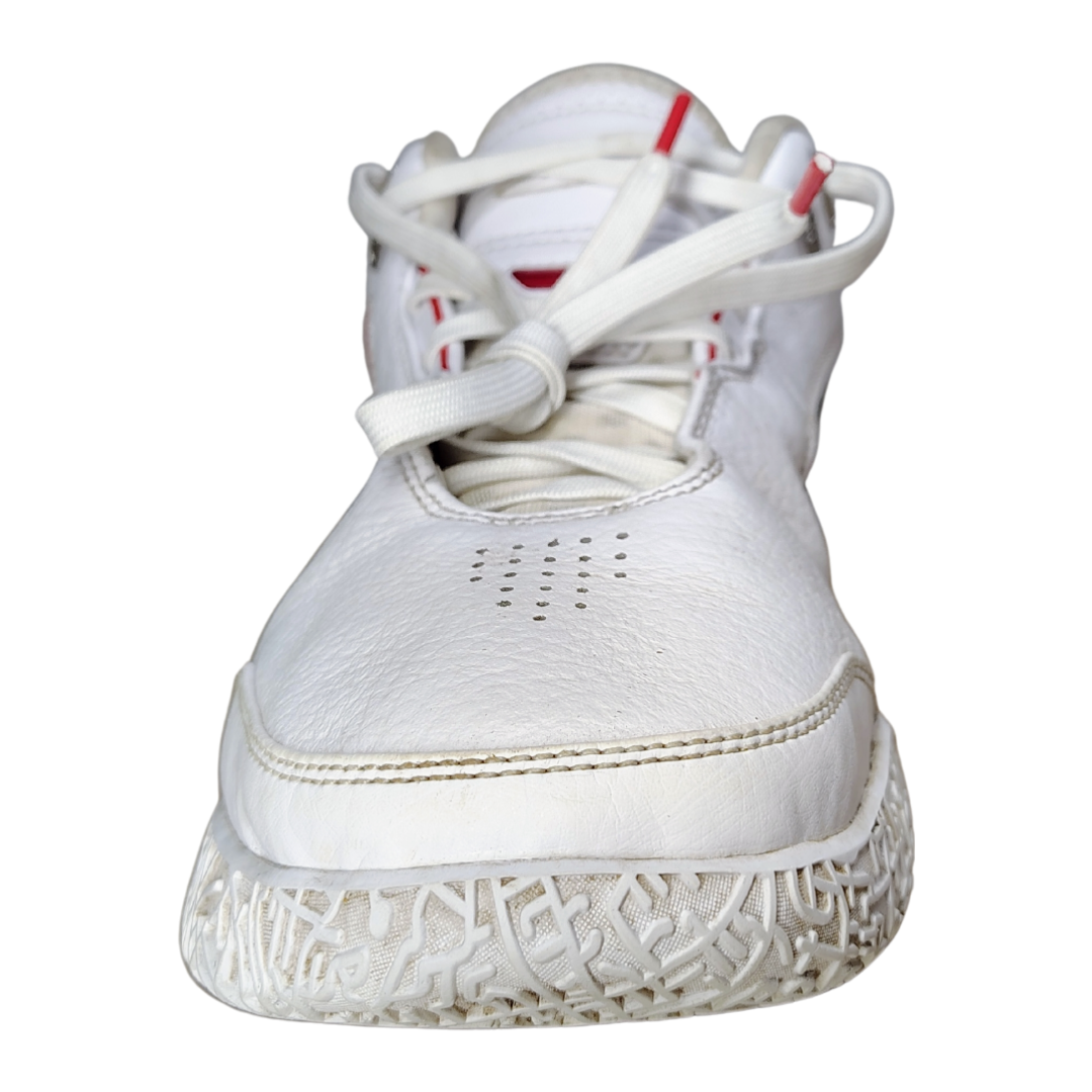 Mens Nike Lebron NXXT Gen AMPD Sneakers: FJ1566-100,Wht/Blk/Red, Size 8.5