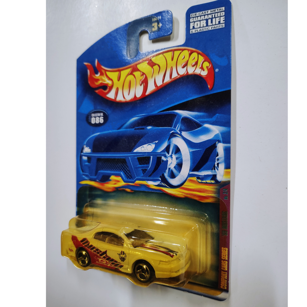 Hot Wheels 2001 '99 Mustang Company Cars Series Mattel 2/4 086 White Red