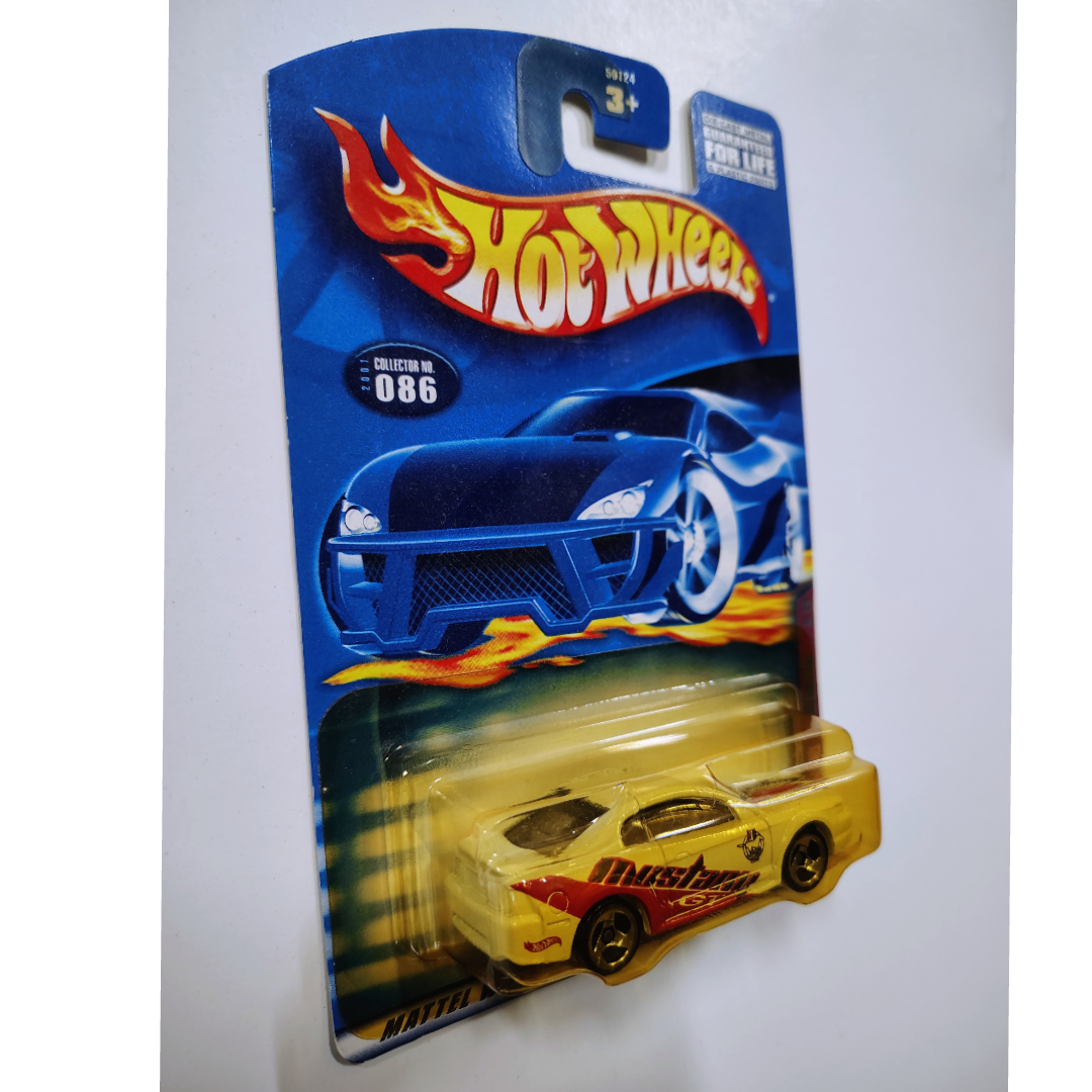 Hot Wheels 2001 '99 Mustang Company Cars Series Mattel 2/4 086 White Red