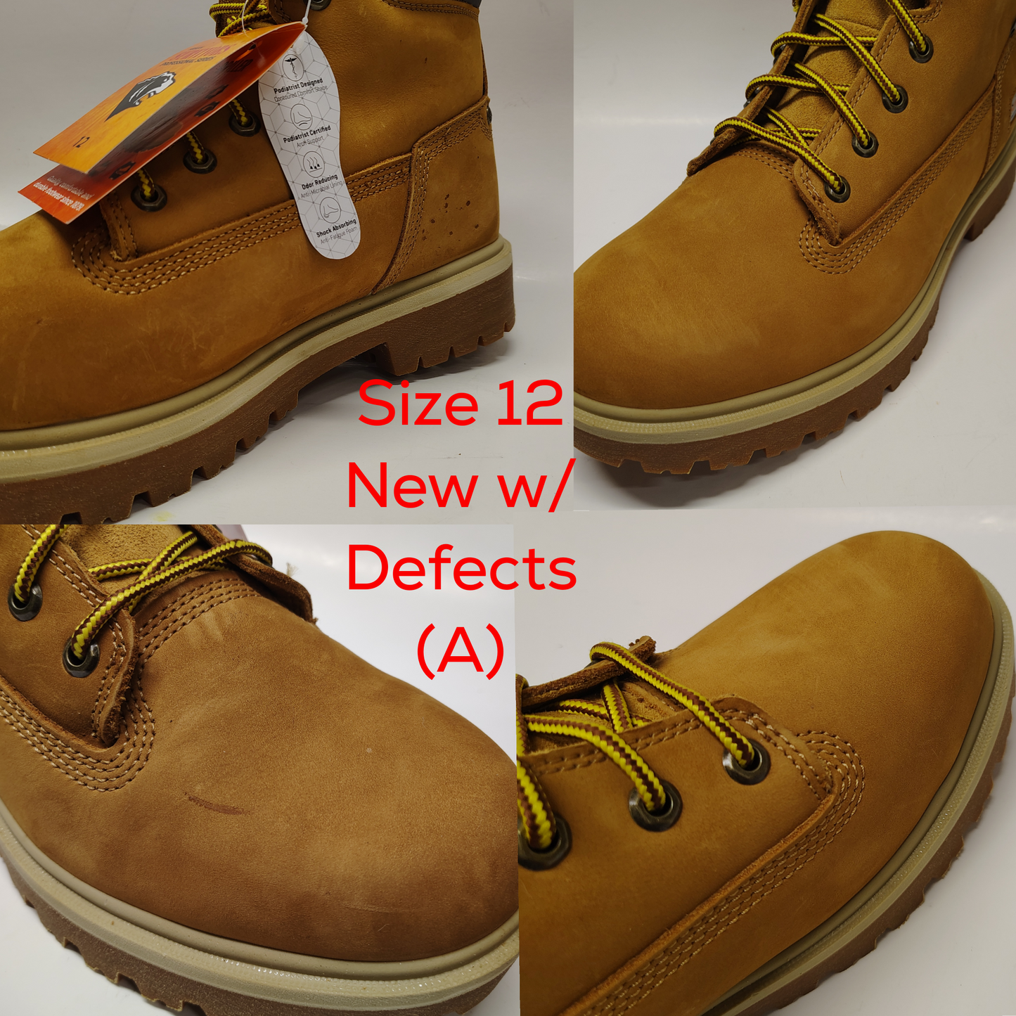 Herman Survivors Pro Series Men's Driller Waterproof 6" Steel Toe Work Boots