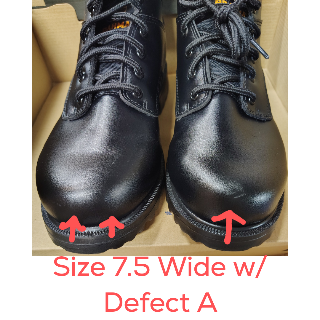 Brahma Men's Escott Wide Width 6" Soft Toe Work Boots