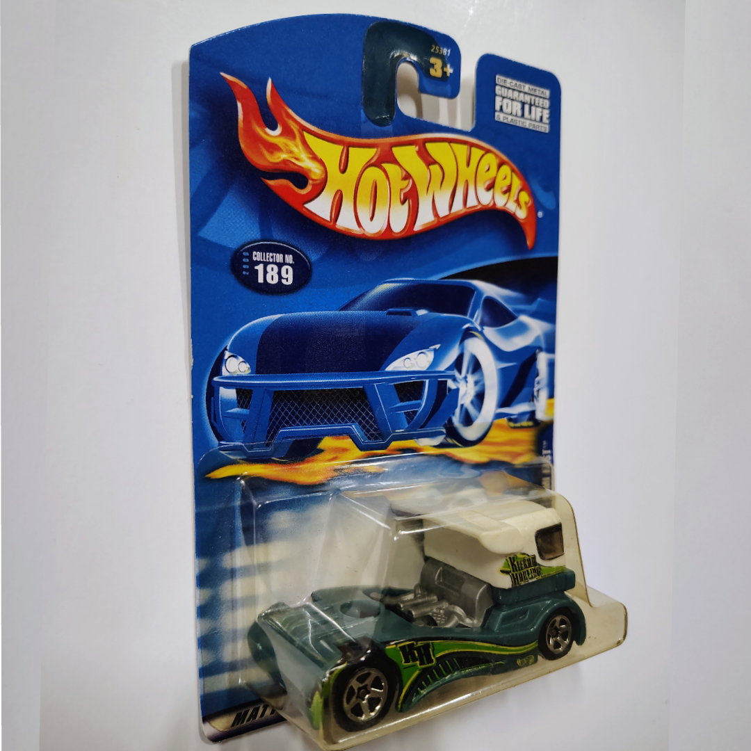 2000 Hot Wheels Semi Fast Green White Top Collector No.189 from Mattel