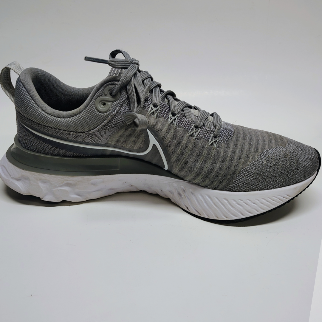 Size 9.5 - Nike React Infinity Run Flyknit 2 Particle Grey White (CT2357-001)
