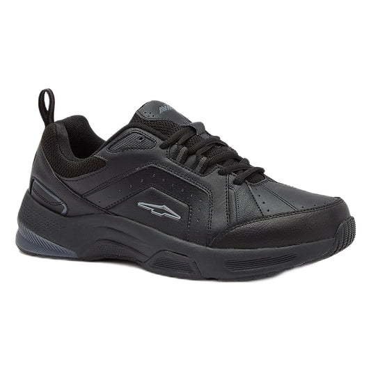 Avia Men's Quickstep Wide Width Lace-up Walking Shoe (Wide Width Available) - Black / Wide / 11.5