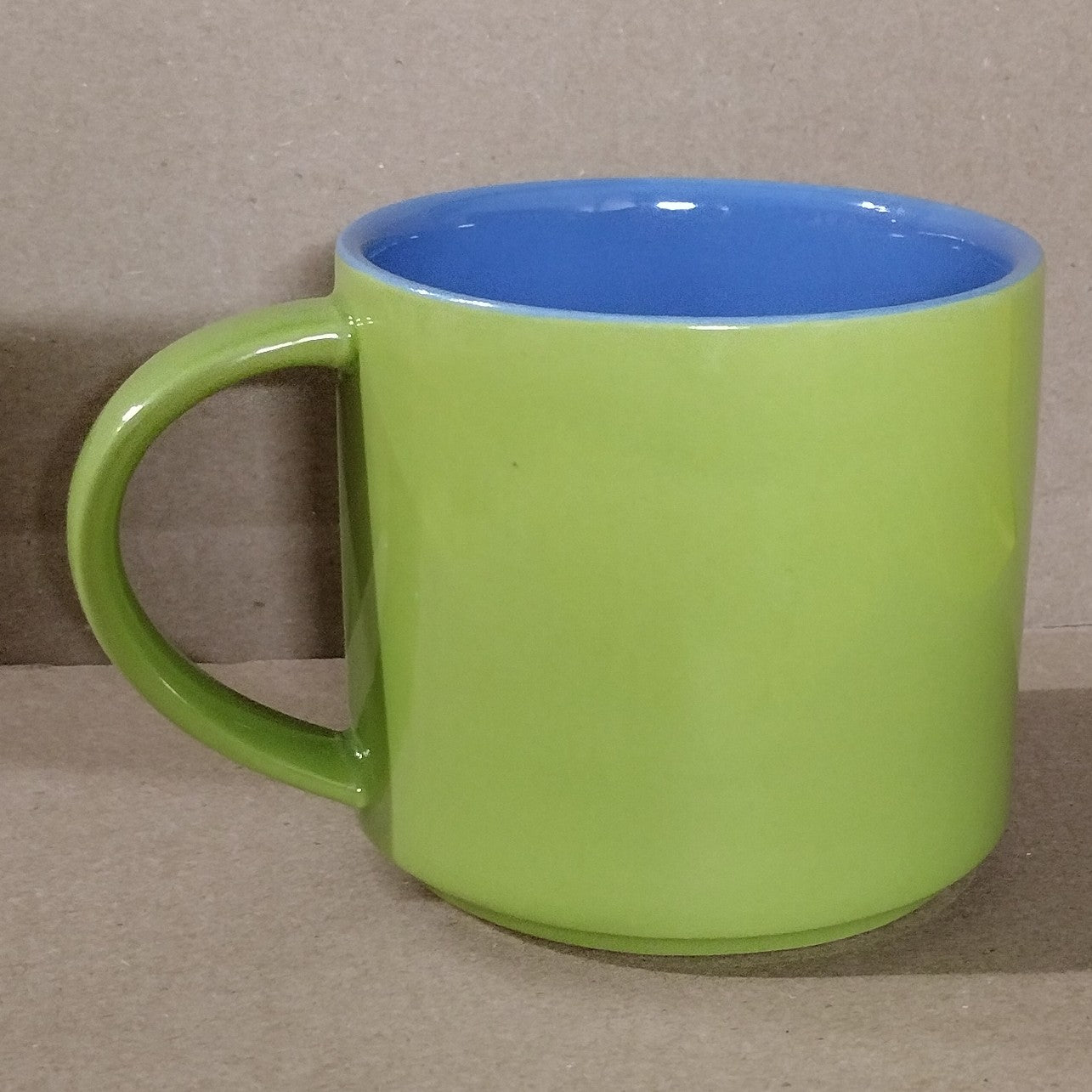Alaska The Last Frontier Ceramic Coffee Tea Cup Mug Two Tone Souvenir 12oz Pre Owned