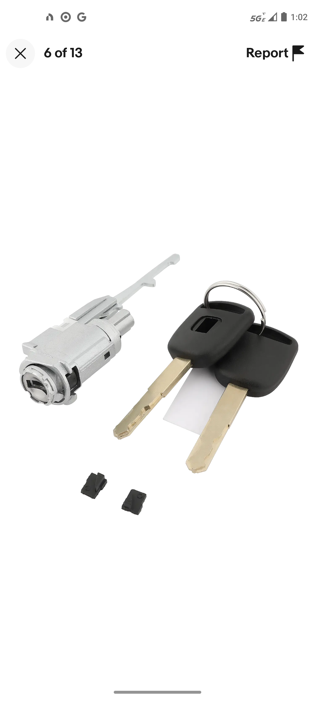 Ignition Key Switch Cylinder Lock w/2 Keys For 2002-2014 Honda Accord Acura USA