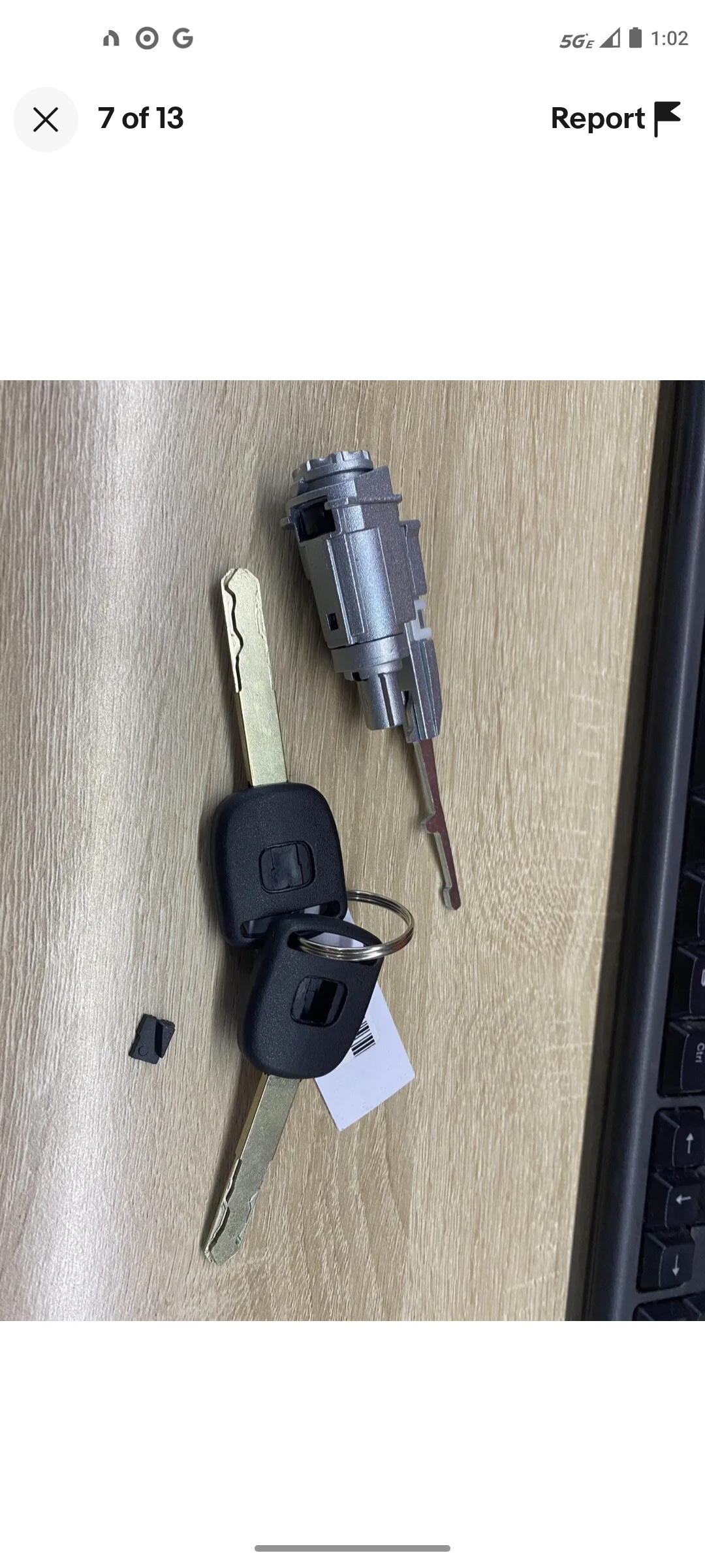 Ignition Key Switch Cylinder Lock w/2 Keys For 2002-2014 Honda Accord Acura USA