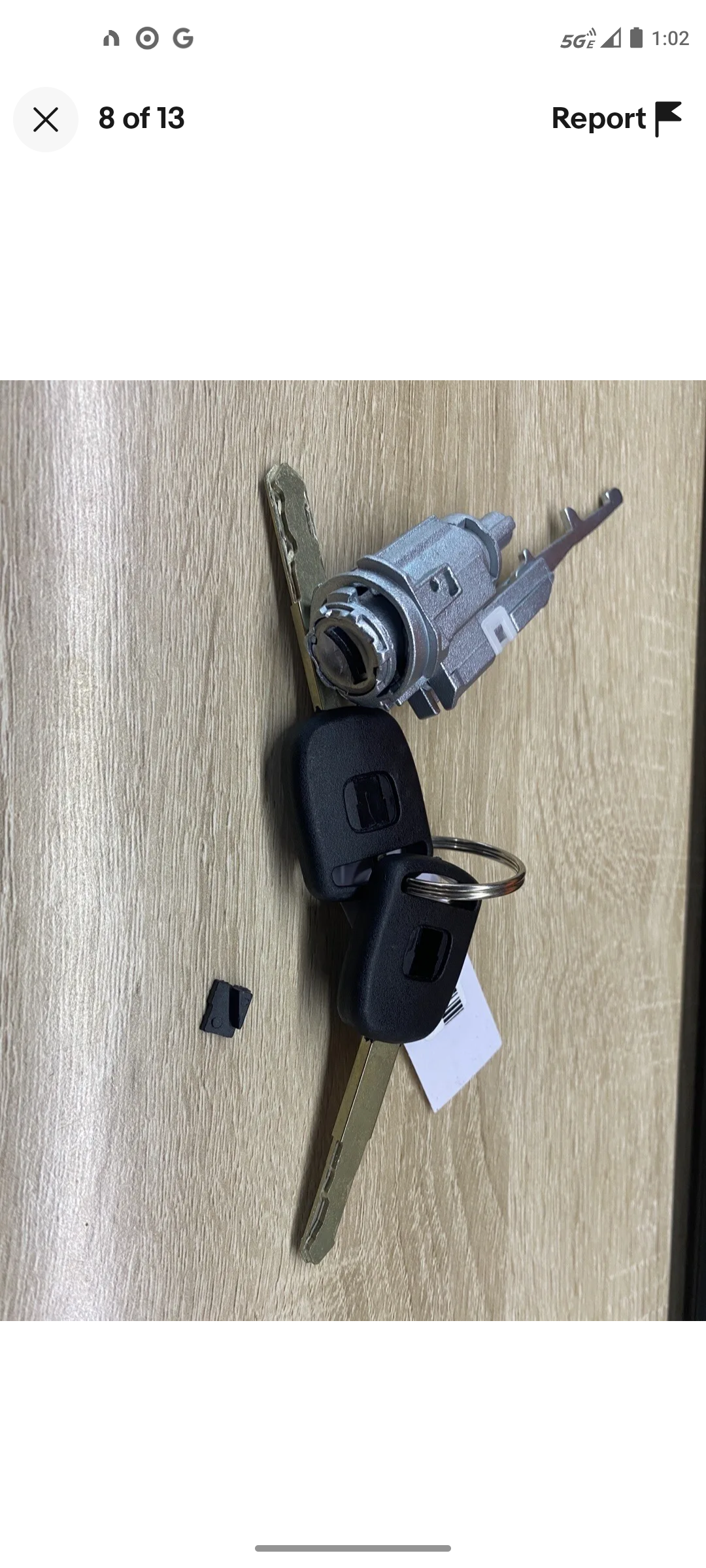 Ignition Key Switch Cylinder Lock w/2 Keys For 2002-2014 Honda Accord Acura USA