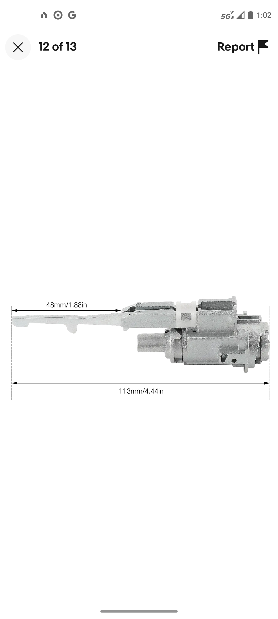 Ignition Key Switch Cylinder Lock w/2 Keys For 2002-2014 Honda Accord Acura USA