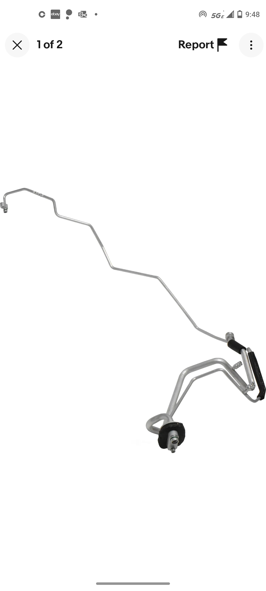 A/C Suction and Liquid Line Hose Assembly UAC HA 111356C fits 03-07 Honda Accord