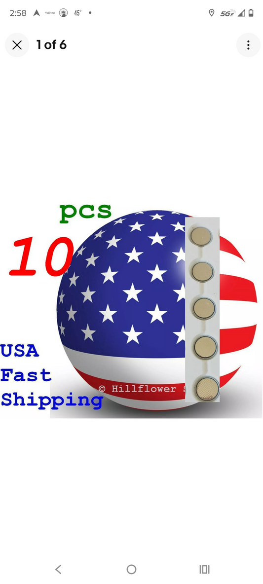 CR1216 1216 LM1216 BR1216 Bulk 3V Top Lithium Battery