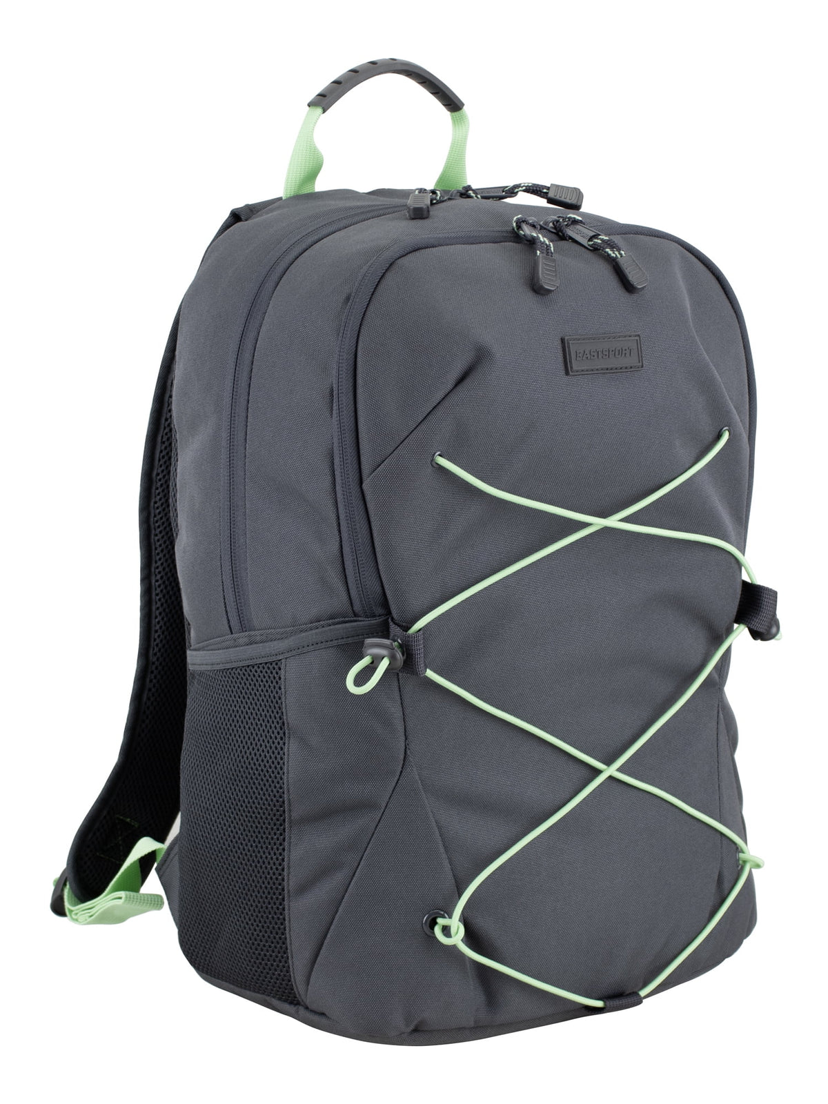 Eastsport Unisex Ascend Athleisure 18.5" Bungee Backpack, Nine Iron