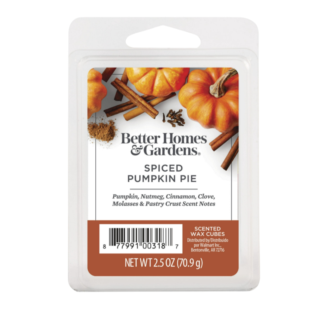 NEW BETTER HOMES & GARDENS SPICED PUMPKIN PIE WAX MELTS - LOT OF 5 Oz And 2.5 Oz