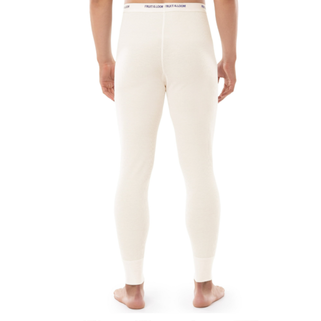 Fruit of the Loom big men's thermal waffle base layer pants