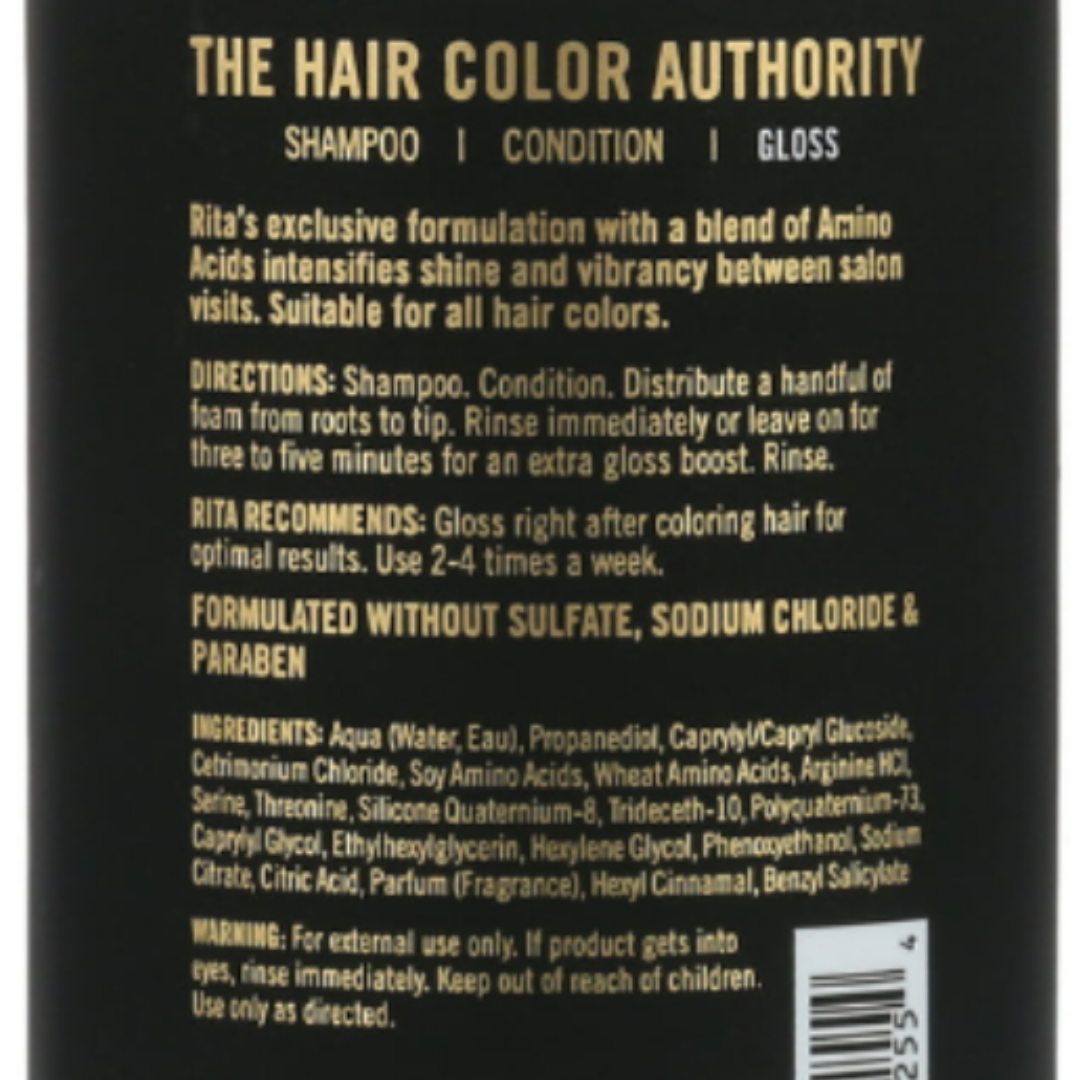 Rita Hazan

Rita Hazan Ultimate True Color Shine Hair Gloss,

Clear, 3.4 oz.