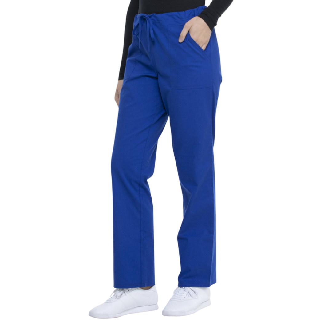 Scrubstar Core Essentials Unisex Scrub Pants with Drawstring Tie Electric Blue