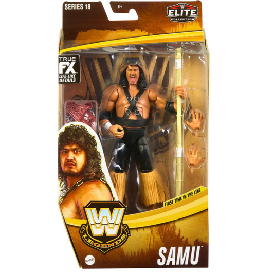 2023 WWE Mattel Elite Collection Legends Series 18 Samu