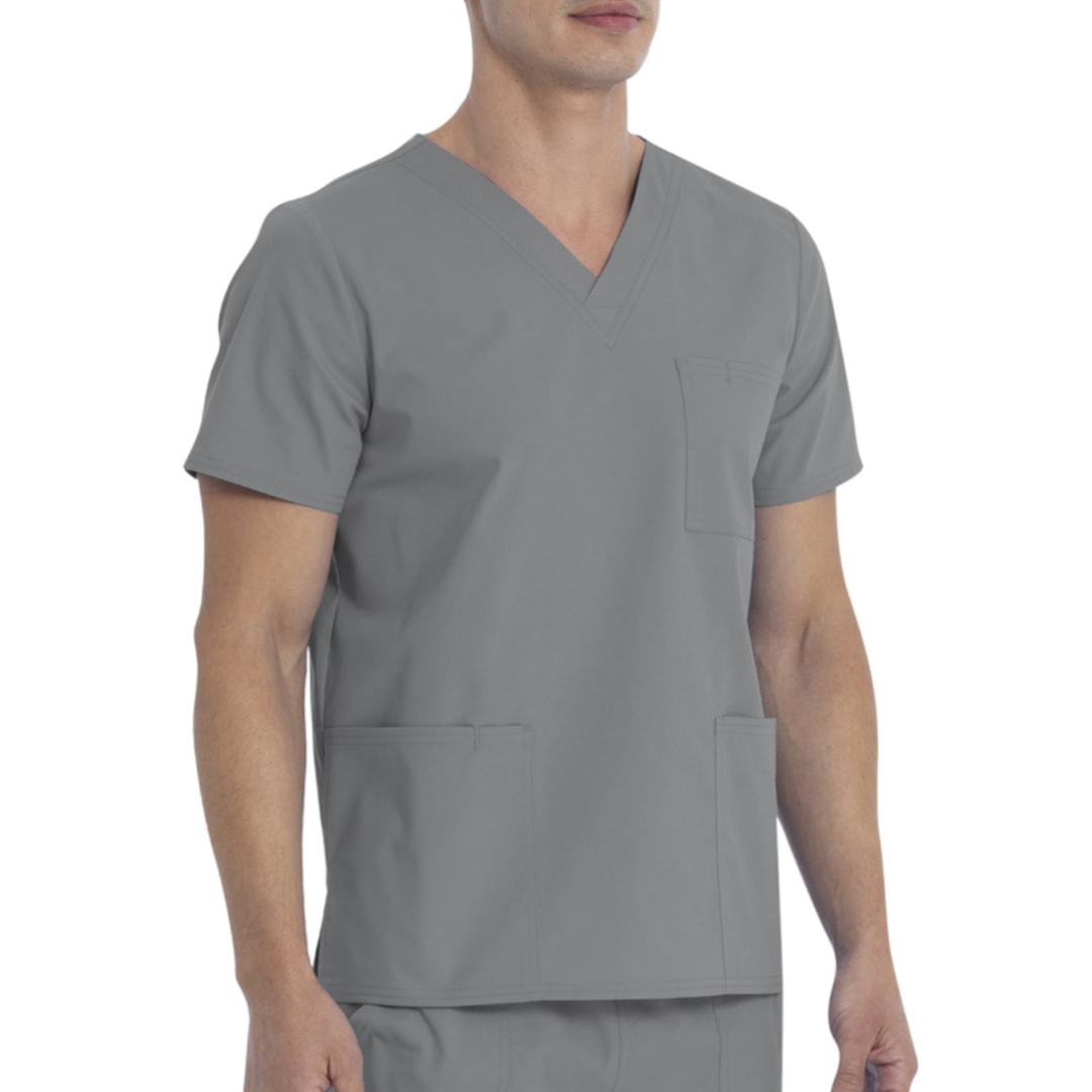 Scrubstar Unisex Solid V-Neck Scrub Top WM01T895