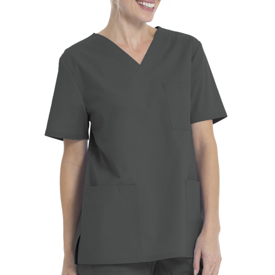 Scrubstar Unisex Solid V-Neck Scrub Top WM01T895