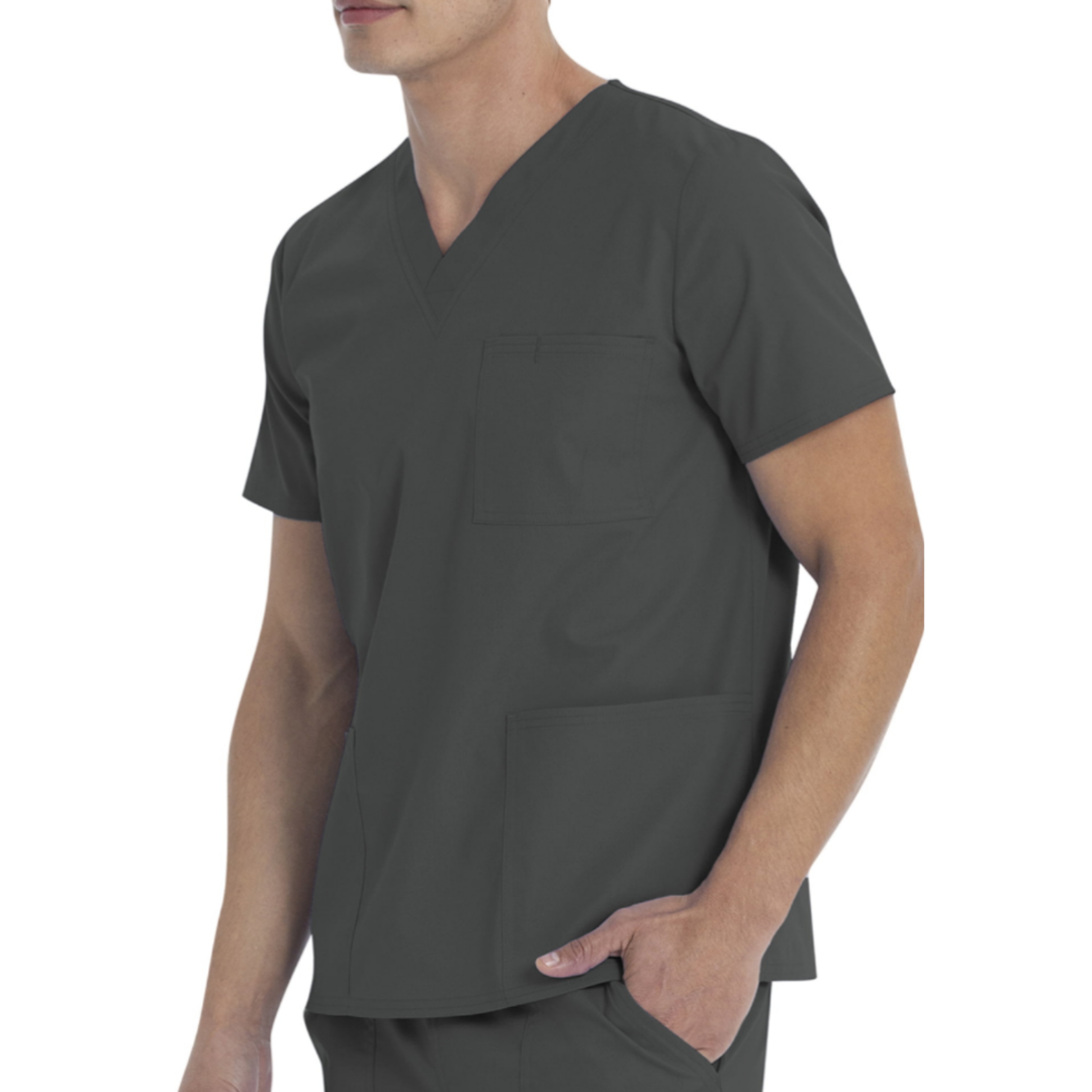 Scrubstar Unisex Solid V-Neck Scrub Top WM01T895