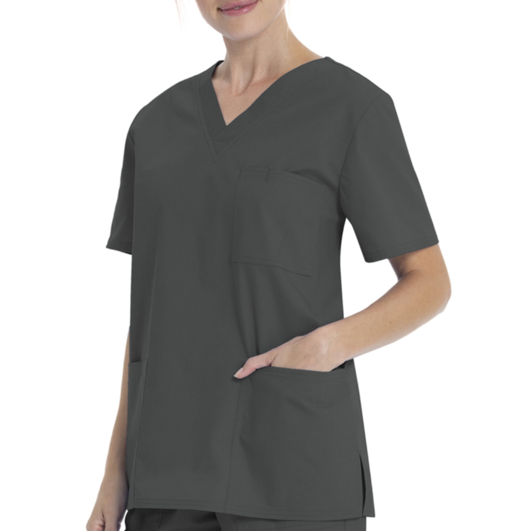 Scrubstar Unisex Solid V-Neck Scrub Top WM01T895