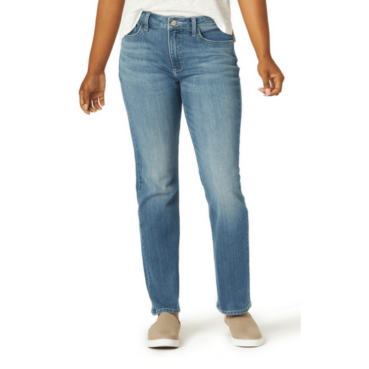 Lee Women's Midrise Straight Leg Jean Northshore