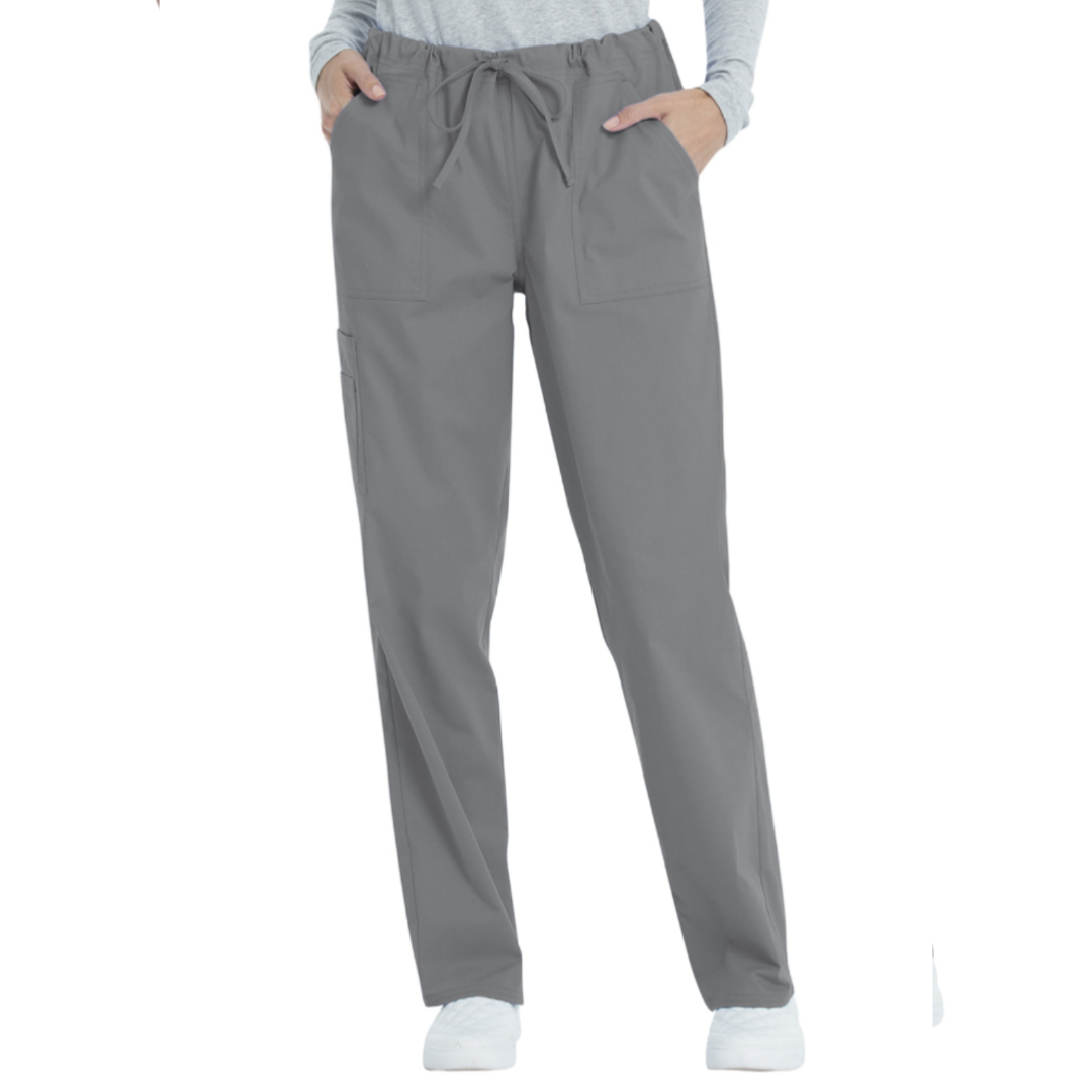 Scrubstar Unisex Solid Drawstring Pant WM01B082 Gray