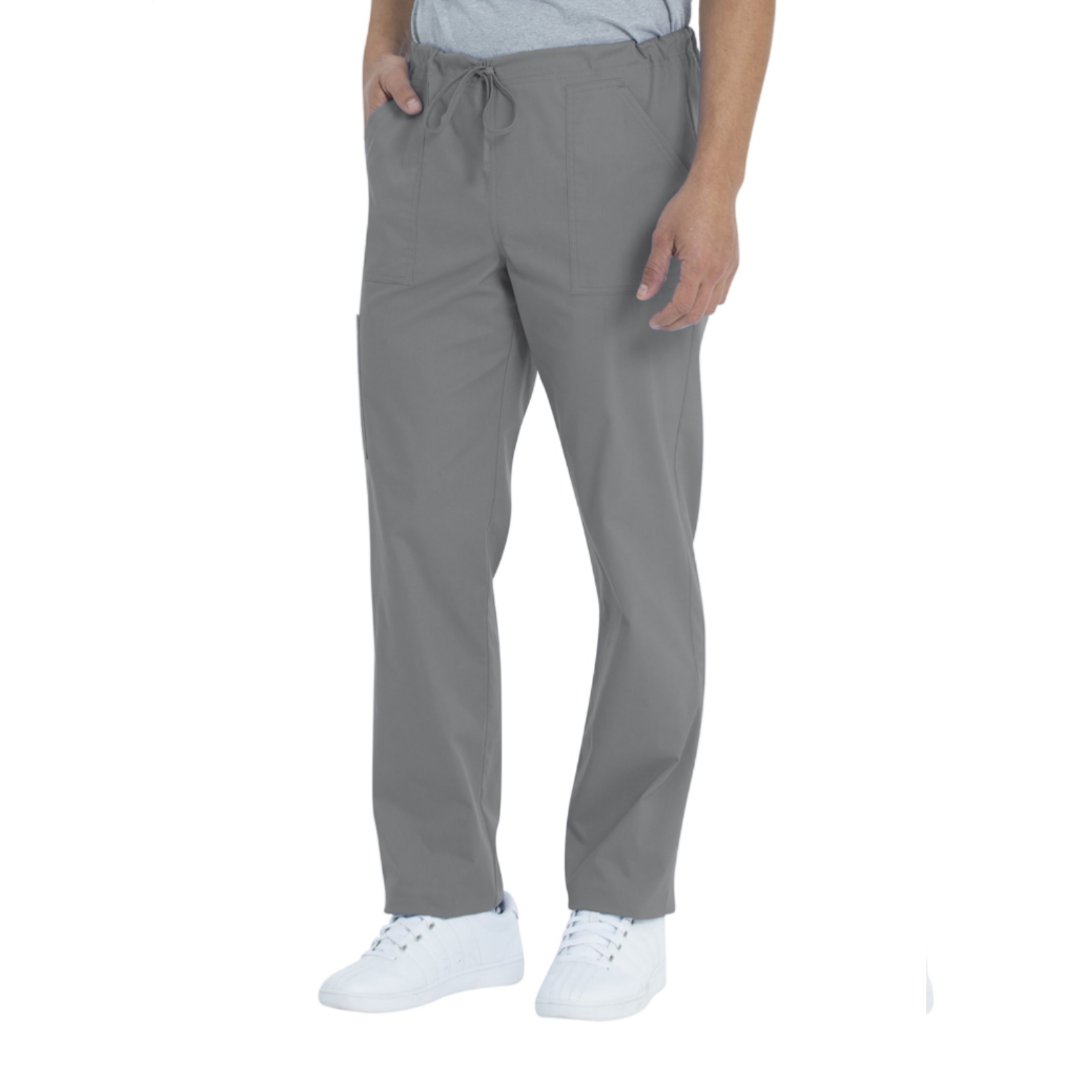 Scrubstar Unisex Solid Drawstring Pant WM01B082 Gray