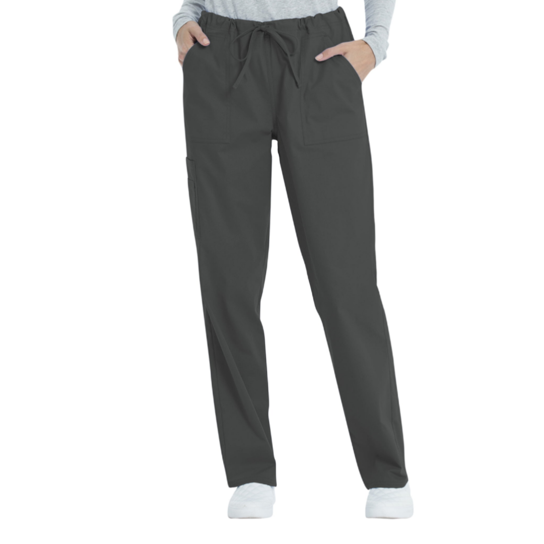 Scrubstar Unisex Solid Drawstring Pant WM01B082 Pewter