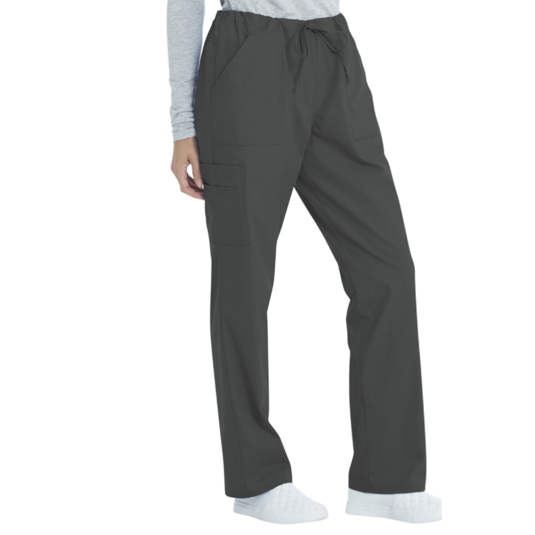 Scrubstar Unisex Solid Drawstring Pant WM01B082 Pewter