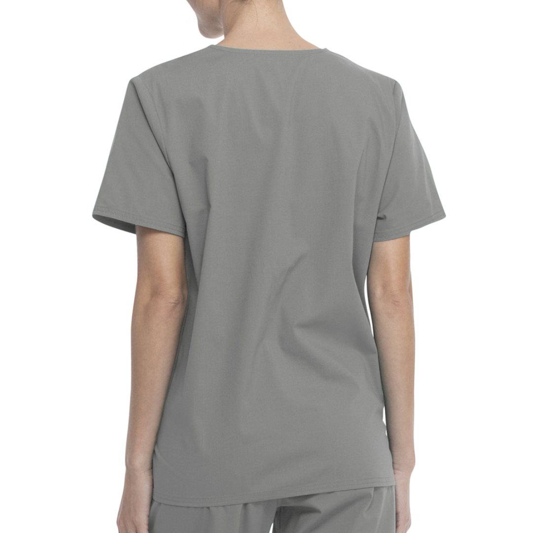 Scrubstar Core Essentials Unisex V-Neck Scrub Top Condor Gray